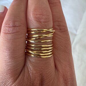 Gorjana spiral ring